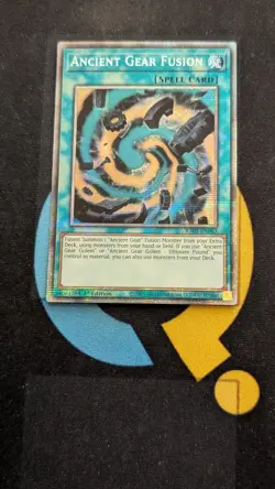 RA05-EN063 Ancient Gear Fusion Starlight Rare 1st Ed YuGiOh - Image 1