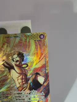 One Piece ☠ CCG Portgas D. Ace OP13-119 Alt Art Japanese *CLEAN - Image 4