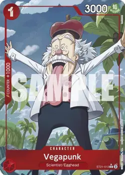 One Piece Vegapunk (ST21-013/33) Starter Deck 21 EX Gear 5 NM FOIL- - Image 1