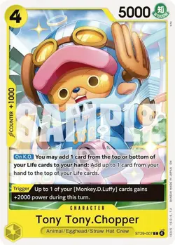 One Piece Tony Tony.Chopper (ST29-007/31) Starter Deck 29 Egghead NM - Image 1