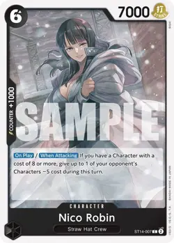 One Piece Nico Robin (ST14-007/18) Starter Deck 14 3D2Y LP - Image 1