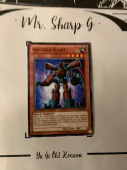 GOGOGO GIANT - 1st EDITION YS12-EN007 ENGLISH Yu-Gi-Oh! CARD COMMON KONAMI - Image 2