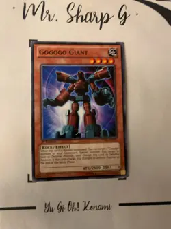 GOGOGO GIANT - 1st EDITION YS12-EN007 ENGLISH Yu-Gi-Oh! CARD COMMON KONAMI - Image 3