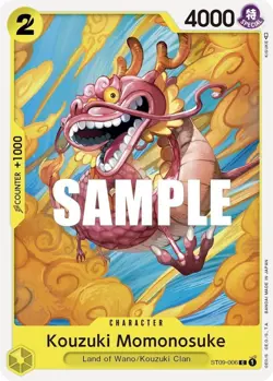 One Piece Kouzuki Momonosuke (ST09-006/18) Starter Deck 09 Yamato LP - Image 1