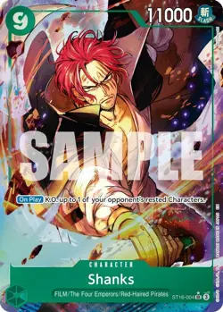 One Piece Shanks (ST16-004/376) Premium Booster -The Best- Vol. 2 LP FOIL- - Image 1