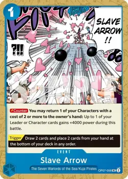 One Piece Slave Arrow (OP07-056/376) Premium Booster -The Best- Vol. 2 NM - - Image 1