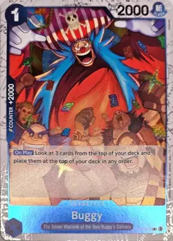 One Piece Buggy (ST17-003/376) Premium Booster -The Best- Vol. 2 NM FOIL- - Image 1