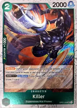 One Piece Killer (OP01-039/376) Premium Booster -The Best- Vol. 2 NM FOIL- - Image 1