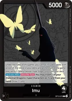 One Piece Imu (OP13-079/177) OP13 Carrying On His Will NM - Image 1