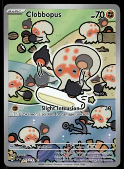 Pokemon Cards Clobbopus 207/191 Surging Sparks Illustration Rare NM - Image 1