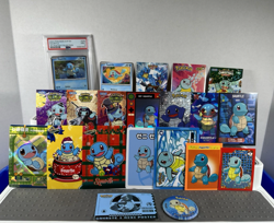 Pokemon Squirtle Lot of Cards and Stickers #7 Squirtle Only Lot of 21 - Image 1