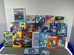 Pokemon Squirtle Lot of Cards and Stickers #7 Squirtle Only Lot of 21 - Image 2
