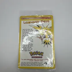 Pokemon TCG: Moltres (IL Error Aoki) WOTC Movie Promo Sealed Card - Image 1