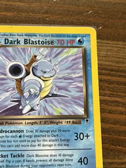 Pokemon TCG Dark Blastoise 4/110 Rare Card Legendary Collection - Image 2
