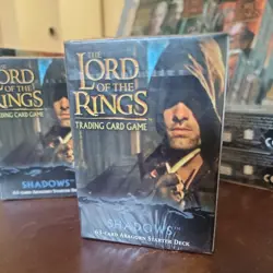 Decipher Lord of the Rings TCG Shadows Starter Deck Aragorn 63-card *sealed* - Image 1