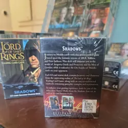 Decipher Lord of the Rings TCG Shadows Starter Deck Aragorn 63-card *sealed* - Image 4