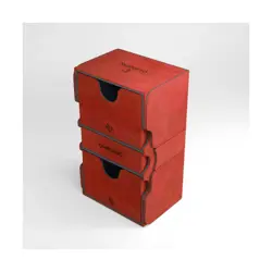 GameGenic Card Storage 200+ Stronghold - Red New - Image 2