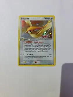 Pokemon Pidgeot TCG Holo Card 10/112 FireRed & LeafGreen - Image 1