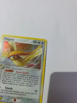 Pokemon Pidgeot TCG Holo Card 10/112 FireRed & LeafGreen - Image 5