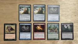 VTG MTG x8 Magic The Gathering Cards Ascendant Relic Of Progenitus Gitaxian - Image 1