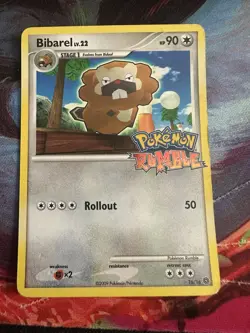 Nintendo Pokemon Rumble Card Lot Bibarel Diglett Rattata Cherrim 2009 4 Cards - Image 1