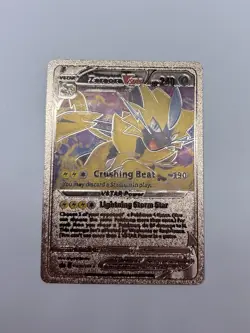 Zeraora VStar Hp240 Crushing Beat Rose Gold Foil Fan Art Display Card NM/M - Image 1