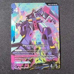Gundam Card Game- Psycho Gundam (LR+) - Dual Impact (GD02) NM - Image 1
