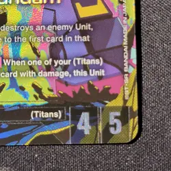 Gundam Card Game- Psycho Gundam (LR+) - Dual Impact (GD02) NM - Image 5