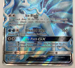 Pokemon Alolan Ninetales GX Full Art Holo SM-GR 132/145 Ultra Rare 210 HP Card - Image 2
