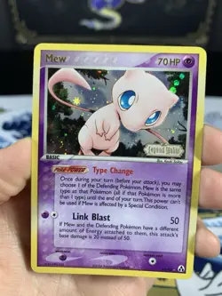 Pokemon Card Ex Legend Maker Mew 10/92 2006 Reverse Stamped Holo - Image 2