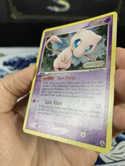 Pokemon Card Ex Legend Maker Mew 10/92 2006 Reverse Stamped Holo - Image 5