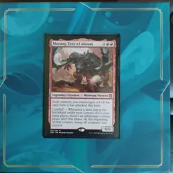 Moraug, Fury of Akoum 🦬 #150 Zendikar Rising Mythic MTG TCG Card NM - Image 1