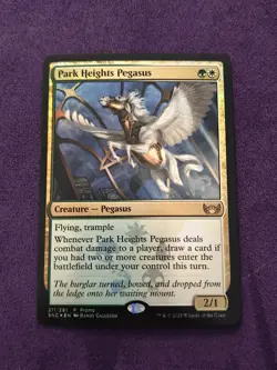 MTG SNC: Park Heights Pegasus Streets of New Capenna 211/281 Foil Promo - Image 1