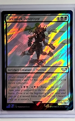 2022 MTG Magic The Gathering 40K Warhammer 40K Surge Foil #36 Hexmark Destroyer - Image 1