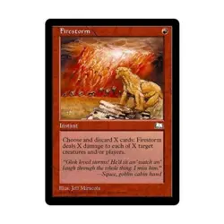 WOTC MtG Weatherlight Firestorm (R) VG - Image 1