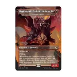 WOTC MtG Ikoria Lair of Destoroyah, Perfect Lifeform - Everquill Phoenix NM - Image 1