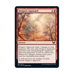 WOTC MtG Strixhaven: School of Mages Dragon's Approach (C) NM - Image 1