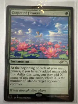Carpet of Flowers Secret Lair Magic mtg NM-Mint, English x1 #279 - Image 1
