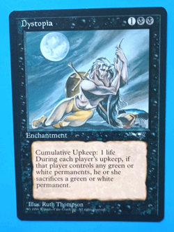 Magic the Gathering MTG Alliances DYSTOPIA VLP/EX Rare 1996 VINTAGE1 - Image 1