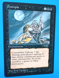 Magic the Gathering MTG Alliances DYSTOPIA VLP/EX Rare 1996 VINTAGE1 - Image 2