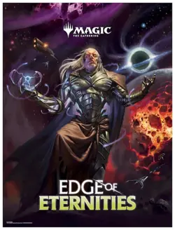 MTG: Edge of Eternities - Foil promo store poster 24x36 New - Image 1