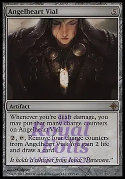 Angelheart Vial 1x FOIL ROE MTG Rise of Eldrazi Rare MINT artifact - Image 1