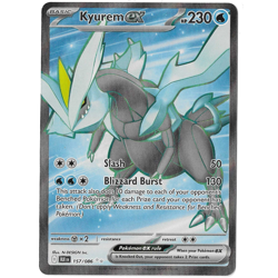 Kyurem ex 157/086 UR SV: Black Bolt Pokemon Card - Ultra Rare - NM - Image 1