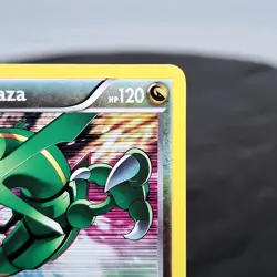 Rayquaza 93/113 Legendary Treasures Holo Rare Pokemon TCG Card Black White NM - Image 4