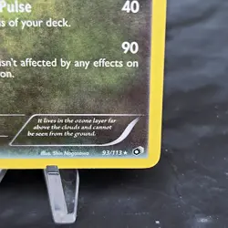 Rayquaza 93/113 Legendary Treasures Holo Rare Pokemon TCG Card Black White NM - Image 5