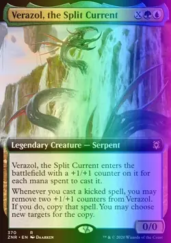MTG Verazol, the Split Current (370) Zendikar Rising NM FOIL - Image 1