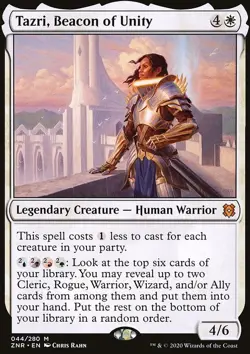 MTG Magic the Gathering Tazri, Beacon of Unity (44/457) Zendikar Rising NM - Image 1