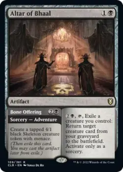 Altar of Bhaal - Light Play MTG Commander Legends: Battle for Baldur's Gate - Image 1