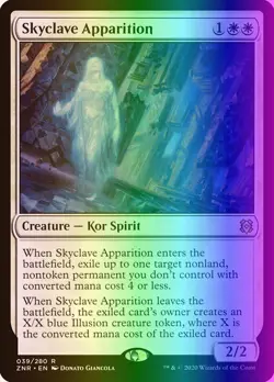 MTG Magic the Gathering Skyclave Apparition (39/496) Zendikar Rising HP FOIL - Image 1