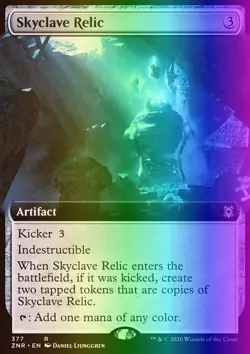 MTG Magic the Gathering Skyclave Relic (377/493) Zendikar Rising NM FOIL - Image 1